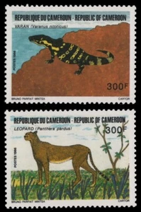 Camerún 1986 - Mi-Nr. 1133-1134 ** - Estampillada sin montar o nunca montada - Vida silvestre / Animales salvajes - Imagen 1 de 1