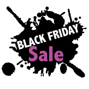 Black Friday Sale Retail Shop Self Cling Window Stickers Shop Sale Display Sign - Picture 1 of 5