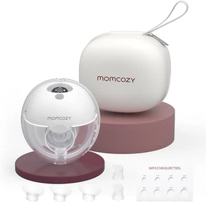 M5 Hands Free Breast Pump, Wearable Breast Pump of Baby Mouth Double-Sealed Flan - Picture 1 of 11