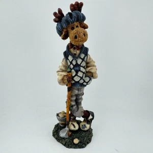 Boyds Bears & Friends Folkstone Collection Ziggy The Duffer Moose Golfer 1997 - Bild 1 von 4