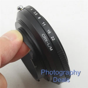Lens Adapter for Contarex CRX Lens to For Leica M M6 M M9 M8 M7 TECHART LM-EA7