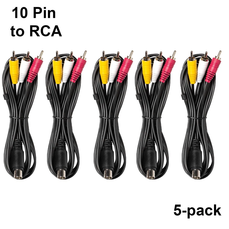 DIRECTV 10pin Composite A/v Cable 10pincompos RCA