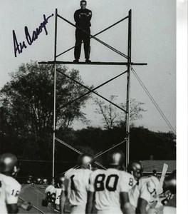 FOTO DE ENTRENADOR 8X10 FIRMADA POR ARA PARSEGHIAN DE NOTRE DAME LUCHANDO IRLANDESA #4 CERTIFICADO DE AUTENTICIDAD - Imagen 1 de 1