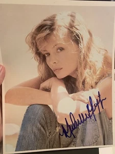Beckett zertifiziert signiert 8x10 Foto Michele Pfeifer Schal Katze Frau - Bild 1 von 2
