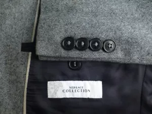 Versace Collection Blazer 52/42 Peak Lapel Excellent Condition Jacket Sport Coat - Picture 1 of 6