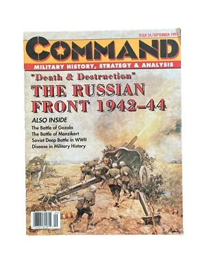 XTR Collectable Command Wargame Magazine #34 1995 - The Russian Front 1942-44 - Image 1 of 4