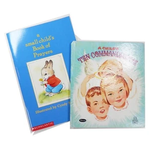 Vtg 1959 A Child's Ten Commandments Jo B. Regan Marjorie Murray Whitman - Picture 1 of 6