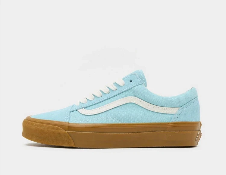 Vans Old Skool 36 Premium En Azul Claro Y Blanco Todas Las Tallas Stock Limitado - Imagen 1 de 4