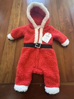 DISFRAZ SANTA BEBÉ GRANERO CERÁMICA NIÑOS, 6-12 MOS., Nuevo Con Etiquetas ENVÍO GRATUITO Foto 1 de 4