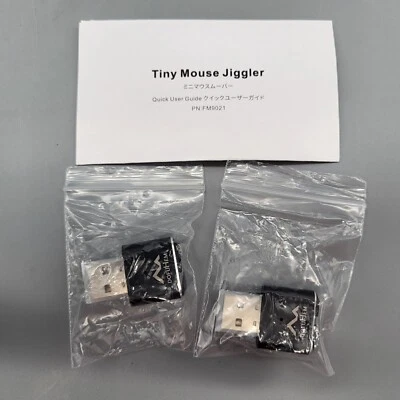Mini USB Mouse Jiggler 2 pack Plug And Play Mouse Mover For Computer Or Laptop - Image 1 of 3