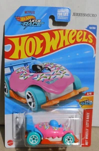 HOT WHEELS LET'S RACE SERIES DONUT DRIFTER IN PINK #2/5 OR #40/250 - Picture 1 of 1