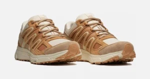 Salomon X-Mission 4 Suede Natural Sandstorm Bleached Sand Running Sneaker - Bild 1 von 6