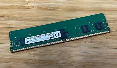 4GB Micron MTA9ASF51272PZ-2G1B1 RDIMM DDR4 SDRAM - Image 1 of 2