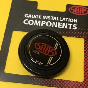 SAAS HBB2 Steeeing wheel horn button for SAAS boss kit standard flat Red - Picture 1 of 3