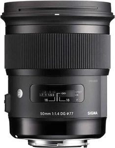 SIGMA 50mm F1.4 DG HSM Art for Nikon-Black - Picture 1 of 6