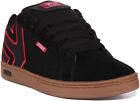Etnies Fader X Indy Mens Lace Up Suede Sneakers In Black Red Size US 7 - 13