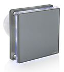 STERR - Ventilatore da bagno grigio con illuminazione a LED - BFS100L-G
