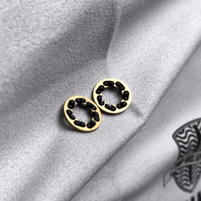 2 PIEZAS Cuentas de cerámica con rodamiento de aletas de latón para Microtech Sigil Foto 1 de 4