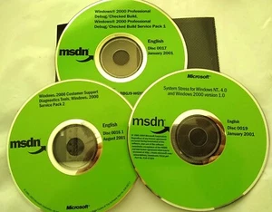 Windows 2000 Professional Full Version w/License Key & Customer Support Tools - Afbeelding 1 van 1