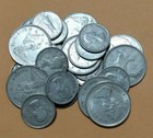 Lot de 80 % pièces d'argent du Canada - Quarts, Dimes - 1 $ pv mélangées avant 1967