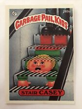 Garbage Pail Kids Sticker Topps 1987 Original Series 7 Stair Casey 289a