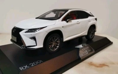 1/18 Toyota Lexus RX 200T RX200T White Diecast Cars Model Toys Gifts For Friends - Image 1 of 4