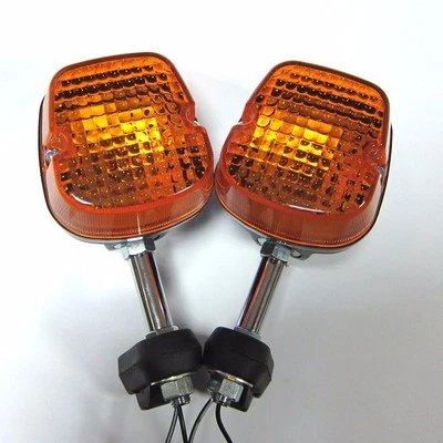Pair Rear Turn Signal Lights For Honda XL250S XL500S XL 250 500 S Blinker Lights - Image 1 of 2