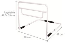 SPONDA UNIVERSALE PER LETTO SINGOLO BARRIERA LETTO ANTICADUTA