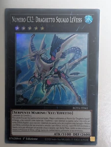 Yu-gi-oh! Numero C32 Draghetto squalo LeVeiss SUPER RARA - Italiano - Foto 1 di 1