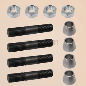 Kit de instalación de brazo de dirección de tuerca de arandela cónica y perno 4 piezas para ejes Dana 44 Hi - Imagen 1 de 11