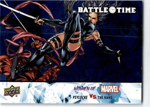 2024 Women of Marvel Blue Battle Time Psylocke Vs The Hand - Imagen 1 de 2