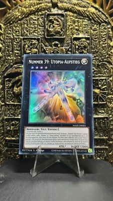 Yu-Gi-Oh! NUMMER 39: UTOPIA-AUFSTIEG MAZE-DE021 SUPER RARE 1. AUFLAGE NEAR MINT - Bild 1 von 2