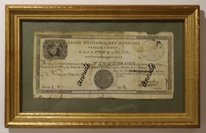 Rouen, Caisse d'échange, 20 francs. Avec son, cadre ancien - Imagen 1 de 1