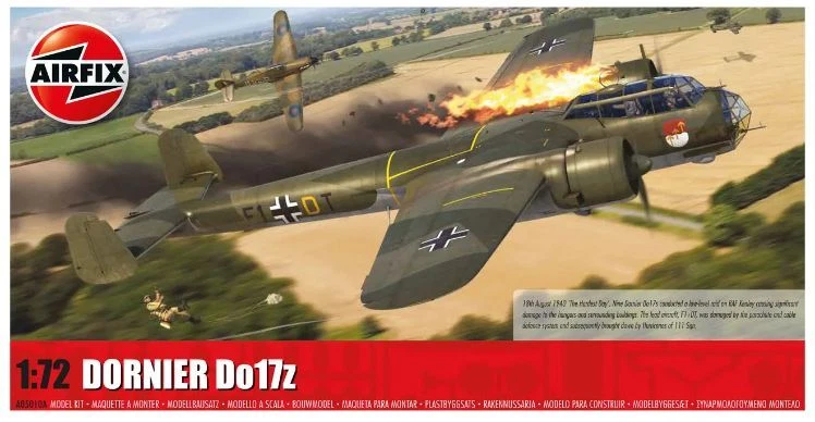 Airfix DORNIER DO17z KIT 1:72 - Immagine 1 di 1