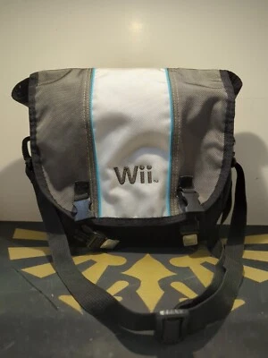 Estuche de almacenamiento de viaje oficial para consola Nintendo Wii con correa para el hombro, usado #2 Foto 1 de 4