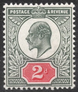 Mi:#106lwb 1903 2d VEREINIGTES KÖNIGREICH King Edward VII - Definitive MNH - Bild 1 von 2