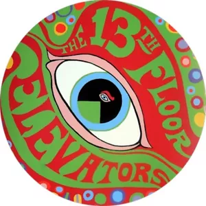 Chapa/Badge 13th Floor Elevators Logo . pin button roky erickson garage rock - Foto 1 di 2