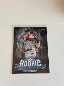 2015 Topps Update Rookie Sensations #RS15 Dustin Pedroia - Picture 1 of 1