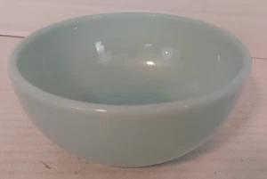 Antike Fire King Ofengeschirr Türkis Blau Glas 5" Müslischale KOSTENLOSER VERSAND - Bild 1 von 6