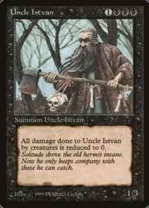 RUSH Magic Card ENGLISH Uncle Istvan [GOOD] The Dark DRK - Picture 1 of 1