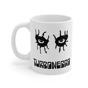 Tasse 11 Unzen - Turbonegro Band Logo Augen Make-up Punk Rock Badass Kaffeetasse Margera - Bild 1 von 5
