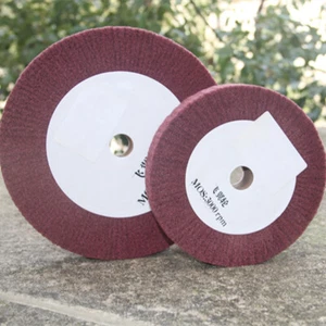Nylon Fiber Flap Polishing Wheel Disc 6inch / 8inch Abrasive Buffing 320 Grit - Picture 1 of 7