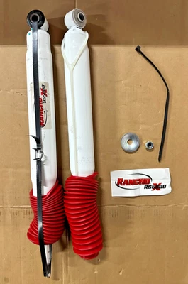 Par de amortiguadores delanteros traseros Rancho RS5000X para camioneta Dodge Ram2500 3500 Ford Foto 1 de 4