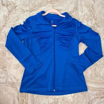 Zella Vibrant Blue Women's Athletic Jacket - Image 1 of 4