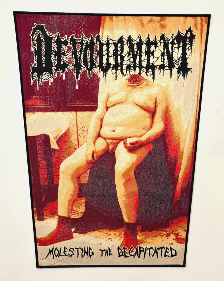 Parche trasero tejido con licencia de borde negro - Molesting... AGOTADO directo Foto 1 de 1