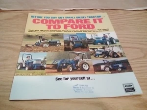 Ford 1000 Diesel Series Compare it to Ford Tractor Brochure - Picture 1 of 1