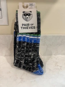Pack de 3 Calcetines Par de Ladrones, Multi, Zapato Talla 6-12 NUEVOS CON ETIQUETAS - Imagen 1 de 6