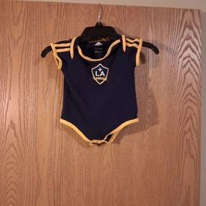 LA  Galaxy Adidas 6-9 Months Sewn One Piece - Picture 1 of 3