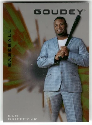 2021 Upper Deck Goodwin Champions #G34 Ken Griffey Jr. Goudey Platinum - Image 1 of 2
