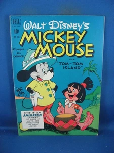FC 304 MICKEY MOUSE F+ TOM TOM ISLAND DELL 1950 - Bild 1 von 2